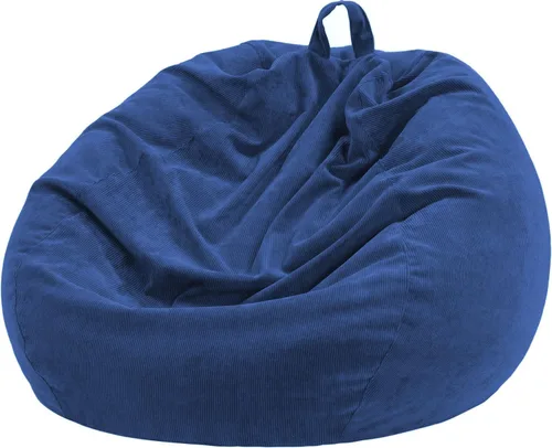 Miniatura 26 de Funda para Silla Puf de 3 pies (Sin Relleno) 35"×43" Almacenamiento Grande de Animales de Peluche Silla Puf Lavable Funda para Silla Puf Grande
