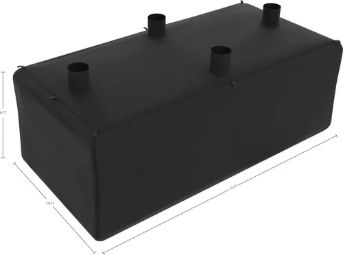 (2 bolsas) RAM PRO-17YD+ DUMP TRAILER o DUMPSTER Bolsa aislante al vacío – Capacidad para 540 CF por bolsa, la bolsa NWP más grande de los Estados