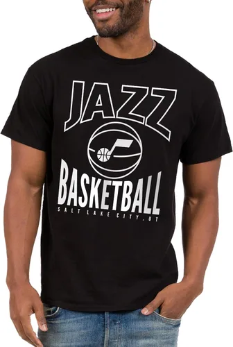 Miniatura 11 de Junk Food Camiseta de manga corta para hombre con licencia oficial de baloncesto de la NBA Azul Real