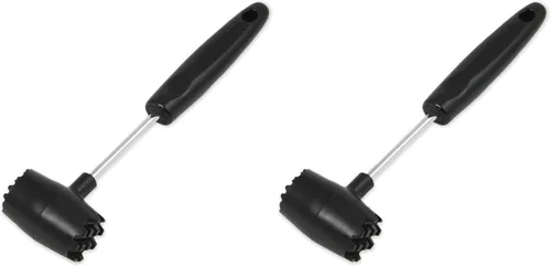 Miniatura 10 de Chef Craft Select - Machacador resistente, 10.25 pulgadas, acero inoxidable/negro