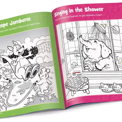 Miniatura 3 de Highlights Hidden Pictures Sticker Fun for Kids Ages 3-6, 4-Pack, 64 Pages of Seek and Find Sticker Activities, Books Double as Coloring Books, 480+