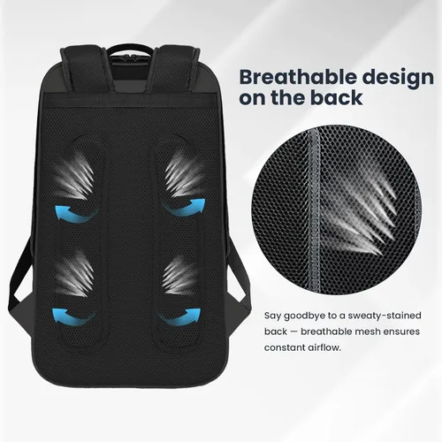Miniatura 4 de Tennis Racket Bag Pickleball Padel Backpack With Shoe Compartment, Laptop Sleeve,Fence Hook,Ball Sleeve