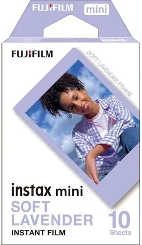 Miniatura 4 de Fujifilm Paquete variado de películas Instax Mini – 5 estilos únicos para cámaras Instax (Macaron, Monocromo, Mármol Azul, Lavanda, Limonada Rosa)