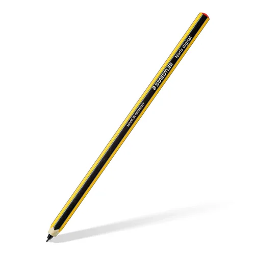 STAEDTLER Noris Classic Digital Stylus Pen: sin carga, rechazo de palma EMR, 4.096 niveles de presión, forma hexagonal, escritura natural y dibujo
