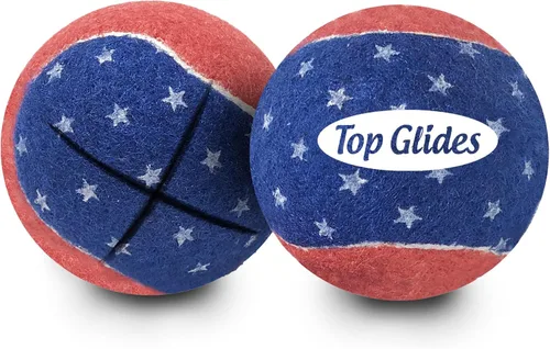 Miniatura 8 de AMP Top Glides Deslizadores de Pelotas de Tenis Precortados para Andador (Gris)