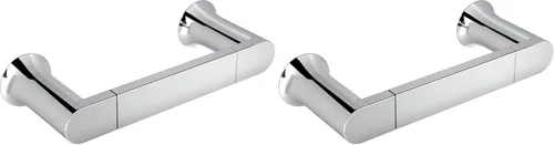 Miniatura 17 de Moen Genta LX Cromo Moderno Soporte de Toalla de 24 Pulgadas para Montar en Pared, Soporte de Toalla Individual para Baño, BH3824CH Cromado