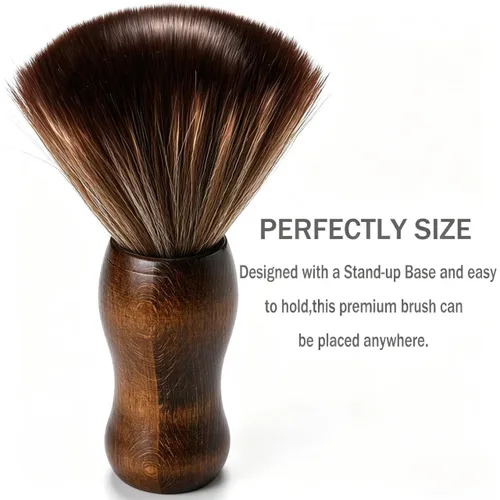 Miniatura 3 de Cepillo para el cuello de peluquero – Borogo 3 piezas profesional de peluquería grande para cortar el cabello, herramienta de peinado