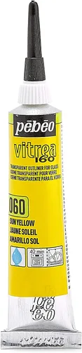 Miniatura 9 de Pebeo Vitrea 160, Juego de 10 Delineadores de Pintura para Vidrio, Tubos de 20 ml 0.67 fl oz (Paquete de 10)