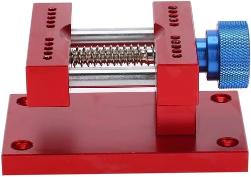 Miniatura 7 de Soporte de caja de reloj ajustable, reloj de pulsera de metal para reparación de caja abierta, soporte para correa de reloj, herramienta