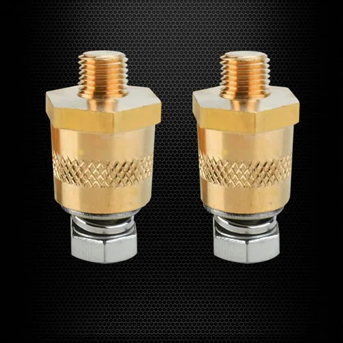 Miniatura 5 de Ampper Postes de carga de terminal de batería de poste lateral de latón macho de 3/8"-16 roscas, poste lateral estándar adaptador de poste