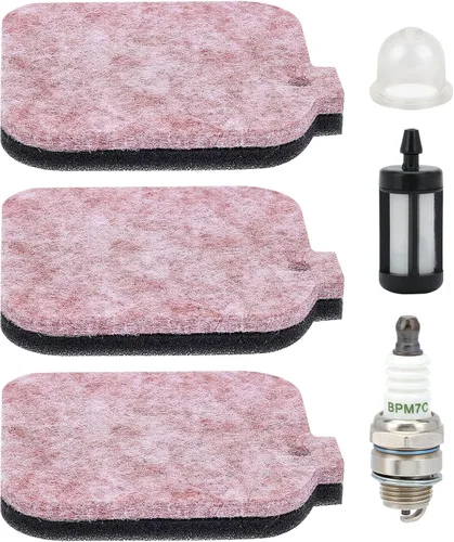 Powtol Kit de afinación de filtro de aire BG85 para S-tihl BG 55 85 BG45 BG55 BG65 SH85 SH55 Soplador de hojas piezas 4229 120 1800 W combustible