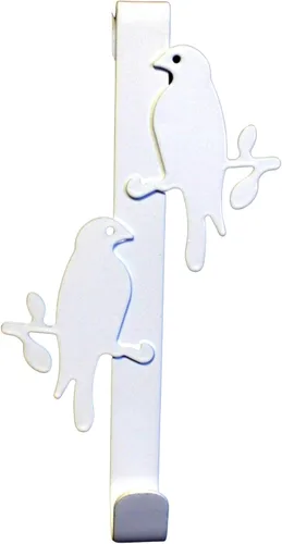 Miniatura 3 de Gancho organizador multiusos para colgar sobre la puerta, para toallas, abrigos, albornoces y trajes de baño para baño, cocina, dormitorio, hierro