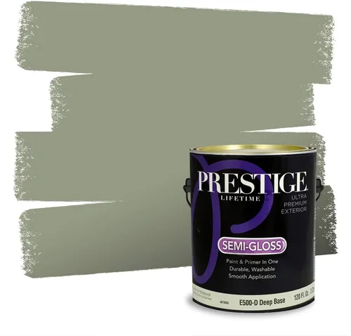 Miniatura 340 de Prestige Paints - pintura de exterior y pintura de imprimación en una, E100-T-6006-10AVP