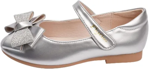 Miniatura 4 de Flyrioc Sandalias de tacón para niña pequeña, zapatos de vestir de ballet (niño pequeñoniño grande)