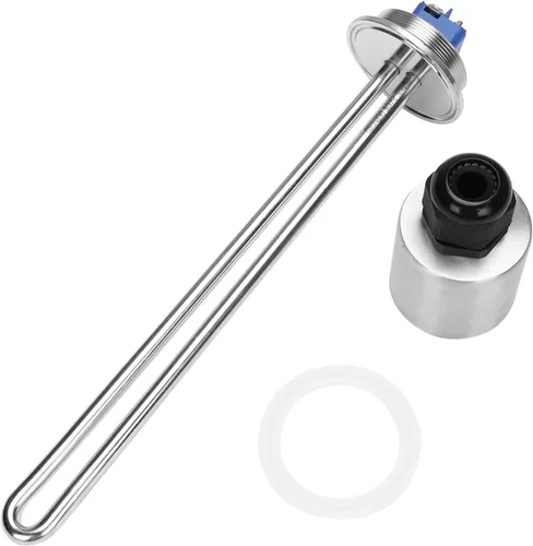 Miniatura 12 de DERNORD Densidad de alta vatio del calentador de agua de inmersión del elemento de calefacción 120V 1500W del elemento de calefacción