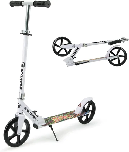 Miniatura 9 de Kick Scooter for Ages 6+, Kids, Teens & Adults. Max Load 240 LBS. 8IN Big Wheels for Kids, Teens & Adults, 3 Adjustable Levels