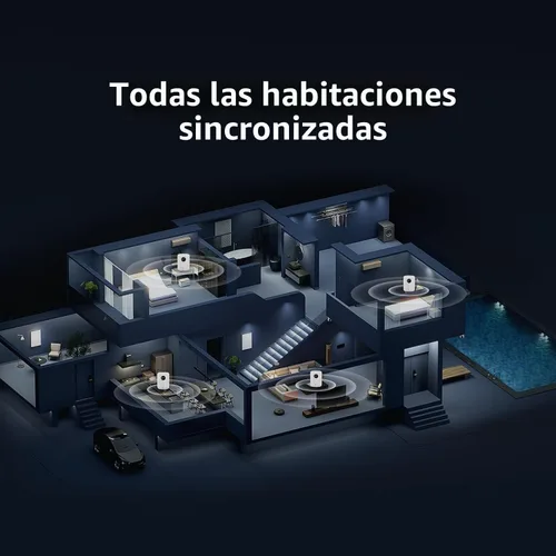 Miniatura 6 de WiiM Sound - Altavoz inteligente con pantalla táctil de 1.8", 24 bits de alta resolución/192 kHz, corrección de habitación AI RoomFit™, 100W