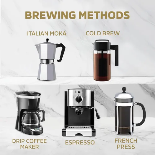 Miniatura 6 de Induban Gourmet, bolsa de 16 onzas, café de grano entero, tostado medio, café 100% arábica premium de la República Dominicana (paquete de 1)