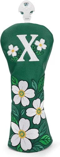 Miniatura 9 de Fundas para palos de golf, fundas para cabezas de conductor, Fairway 3, cubierta híbrida de cuero sintético, fundas para cabezas de rescate de golf
