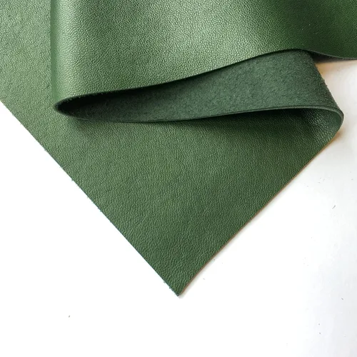 Miniatura 6 de Hoja de Cuero de Cordero Genuino para Artesanía, Costura y Proyectos Personalizados - Naranja, 20 x 25 cm