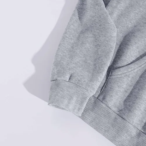 Miniatura 3 de Los Angel Men Women Letter Graphic Hooded Print Round Neck Long Sleeve Sweatshirt Tops Men's Lightweight Hoodie