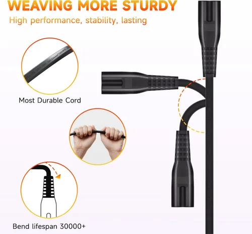Miniatura 9 de Okin Cable de alimentación de CA de 4 pies, cable de alimentación reclinable de repuesto para silla elevadora reclinable, Limoss, Orgullo, dorado