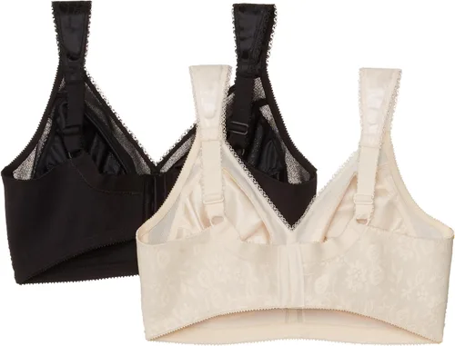Miniatura 2 de Playtex 18-Hour Original Comfort-Strap Bra #4693, paquete de 2