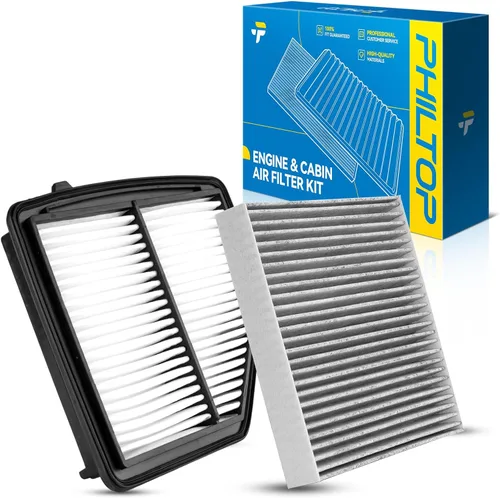 Miniatura 50 de PHILTOP Engine & Cabin Air Filter Set, Compatible with Nissan Sentra 2013-2019, Juke 2011-2017, Replace CA6900 CF11177 Car Accessories