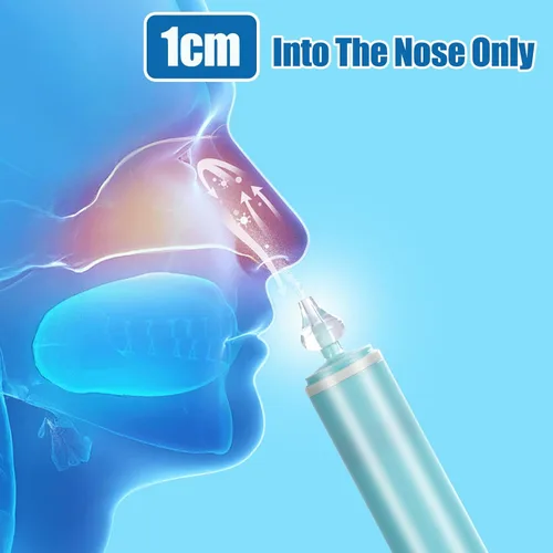 Miniatura 2 de Aspirador nasal para bebés y adultos, 2 unidades, limpiador de jeringas de nariz, limpiador nasal para todas las edades, aspirador nasal manual