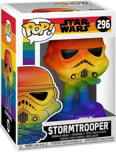 Miniatura 3 de Funko POP Star Wars: Orgullo - Stormtrooper (arco iris), multicolor