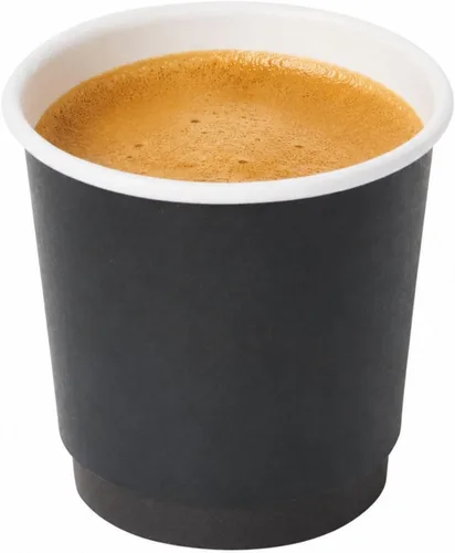Restaurantware Tazas de café de papel de 4 onzas, 25 tazas de papel desechables de doble pared, a prueba de fugas, reciclables, tazas calientes de