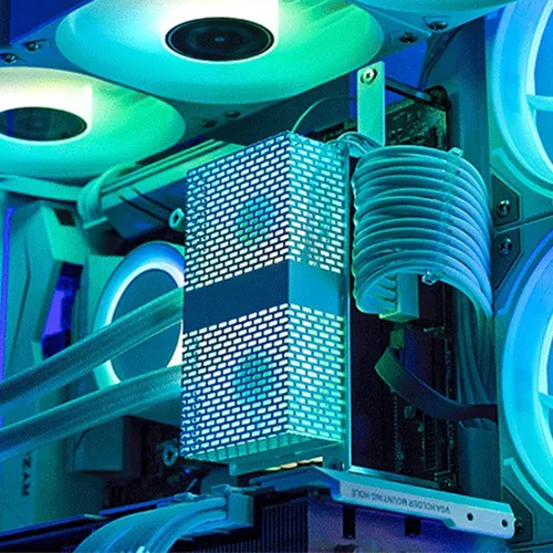 Miniatura 3 de Solución de enfriamiento con memoria de ventilador activo para DDR DDR2 DDR3 DDR4 DDR5 Enfriador RAM mejora el rendimiento y la estabilidad