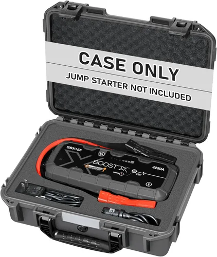 Miniatura 10 de Funda para NOCO Boost GB40 y GB20 – Funda de transporte rígida impermeable con espuma precortada personalizada, caja de viaje protectora a prueba