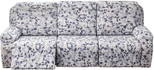 Miniatura 10 de Fundas reclinables, fundas elásticas de 3 plazas para sofá reclinable, fundas para sofá reclinable, fundas para sofá, fundas protectoras de muebles