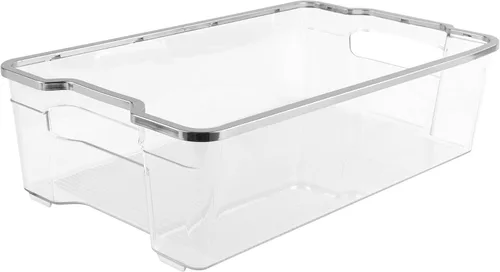 Miniatura 11 de SIMPLEMADE Contenedores organizadores transparentes para refrigerador, contenedores transparentes para nevera, contenedores para refrigerador