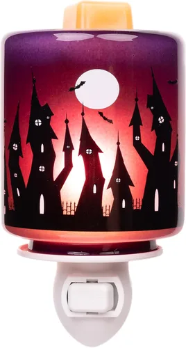 Scentsationals Colección de Halloween – Calentador de cera perfumada – Cubo de cera espeluznante de temporada de fusión y quemador – Fragancia