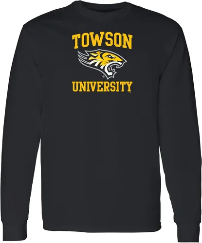 Miniatura 72 de NCAA oficial de College – University Team Color Arco Logo Manga Larga