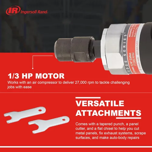 Miniatura 3 de Ingersoll Rand Amoladora de troqueles neumática de 1/4 pulgadas 3107G