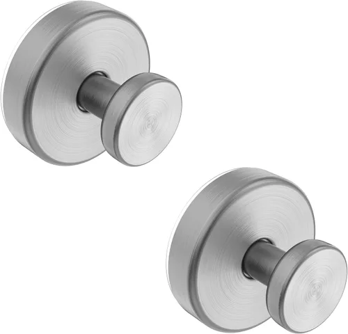 Miniatura 9 de Bntuk Ganchos de ventosa para ducha, ganchos para toallas para vidrio de ventana de baño, gancho de bata de baño Looafh para colgar - paquete de 2