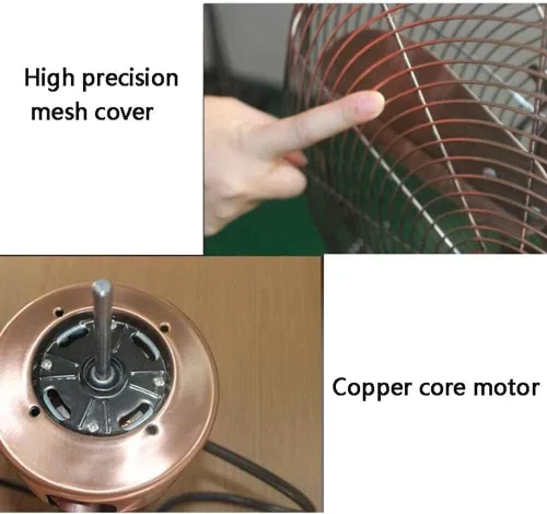 Miniatura 3 de Ventilador eléctrico para uso doméstico, ventilador de pared de metal antiguo retro, ventilador de columpio con control remoto, industria del hogar