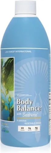 Youngevity Body Balance Nutrición a base de plantas terrestres y marinas – Verduras marinas, algas, nori, miel, aloe vera y más de 75 nutrientes con