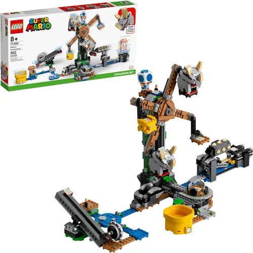 LEGO - Juego de Super Mario Reznor Knockdown Expansion, kit de construcción 71390, juegos coleccionables para niños, 2021 (862 piezas)