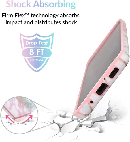 Miniatura 4 de VELVET CAVIAR Funda compatible con Samsung Galaxy S20, bonitas fundas protectoras para mujeres y niñas (mármol geométrico)