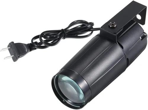 Miniatura 4 de Lixada Foco de Pinspot 10W LED Luz de Foco para Escenario Mini Luz de Haz de Seguimiento para Decoración Familiar, Fiesta en Casa, Bar, Club, Pub