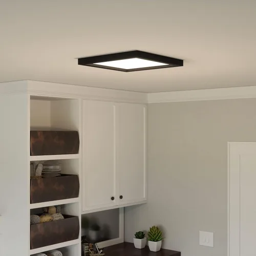 Miniatura 8 de Quoizel OST1615EK Outskirts - Lámpara de techo de acrílico blanco transicional de montaje empotrado, LED integrado de 30 vatios, 1 pulgada de alto x