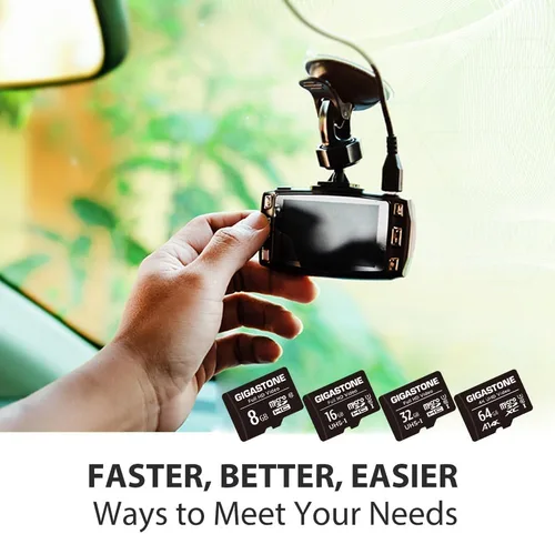 Miniatura 6 de GIGASTONE Tarjeta Micro SD de 32 GB, paquete de 10 unidades, video Full HD, cámara de seguridad de vigilancia con cámara de acción, 90 MB/s Micro