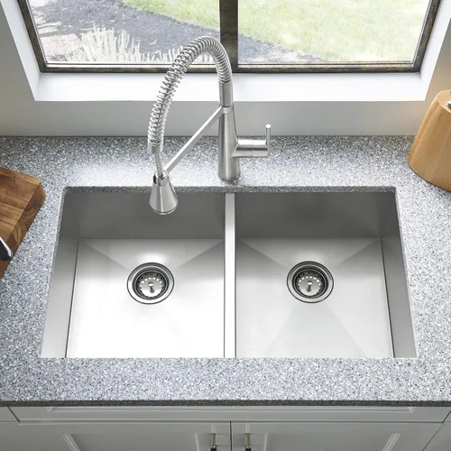Miniatura 3 de EDGEWATER ADA 33X22 DB W/REJILLAS, DESAGÜES