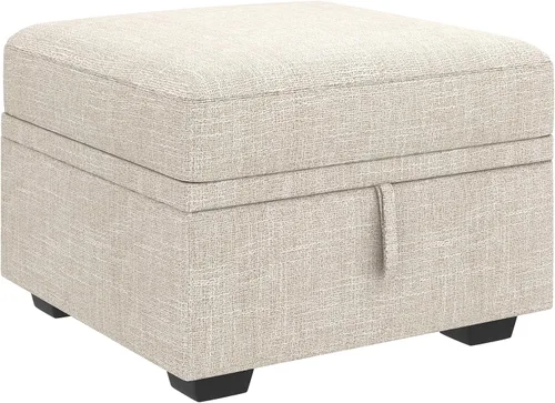 Miniatura 13 de HONBAY - Reposabrazos modulares para sofá cama modular, par de reposabrazos para sofá cama modular, color beige