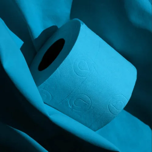 Miniatura 2 de Renova - Papel higiénico de colores perfumado, Azul