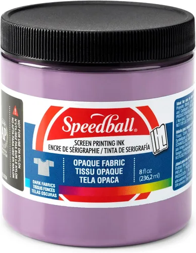 Miniatura 13 de Speedball 004802 Tinta de impresión de pantalla de tela opaca, 8 fl. oz., topacio azul